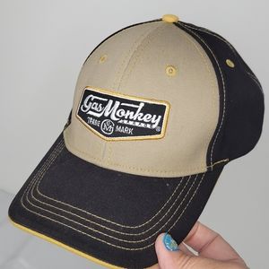 Sportgear Gas Monkey Garage Black Stitched Snapback Adjustable Hat Cap